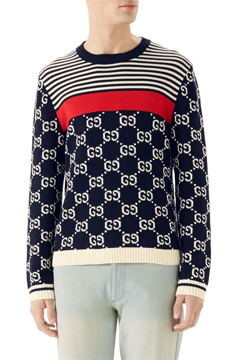 gucci print sweater|gucci color sweater.